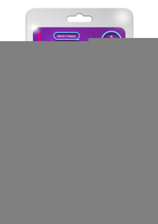 B Yours Plus Hard N' Happy Realistic Dildo - Clear - 5.5in