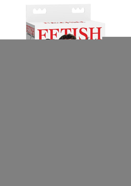 Fetish Fantasy Series Hollow Strap-On Dildo and Adjustable Harness - Black - 8in