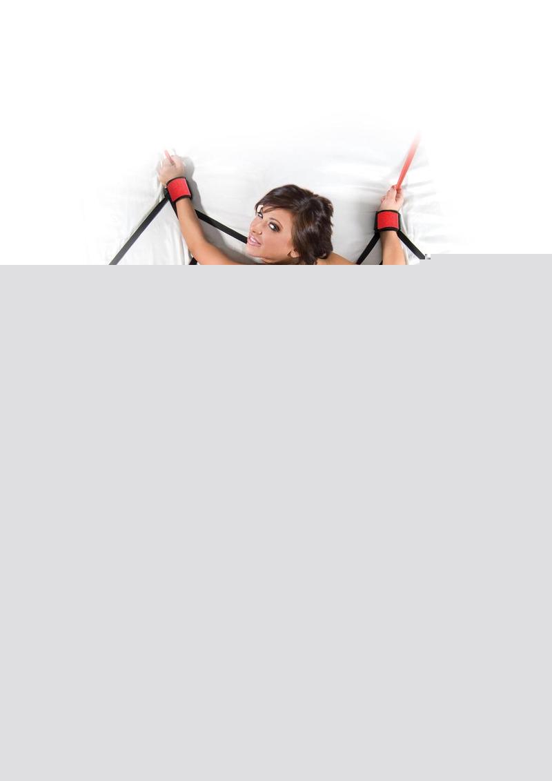 Fetish Fantasy Series Web Bed Restraint System