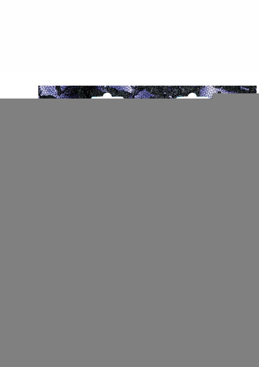 Heart Throb Deluxe Harness Kit with Curved Dildo - Black/Purple