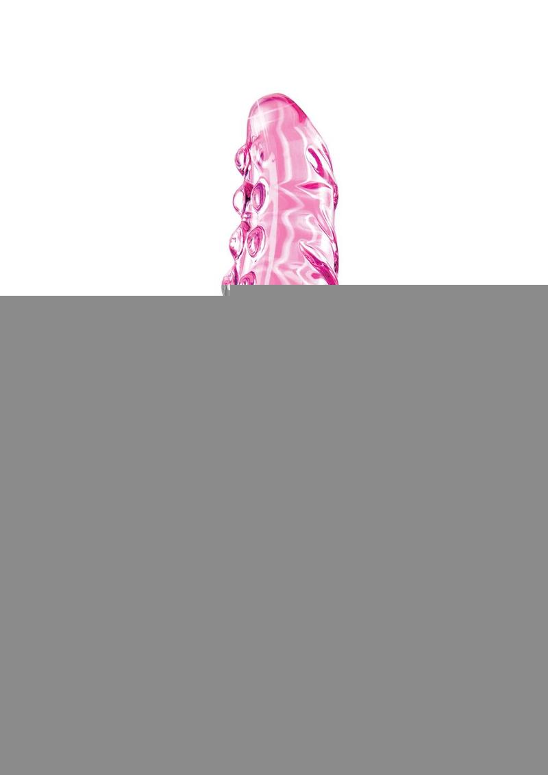 Icicles No. 24 Textured Glass Dildo