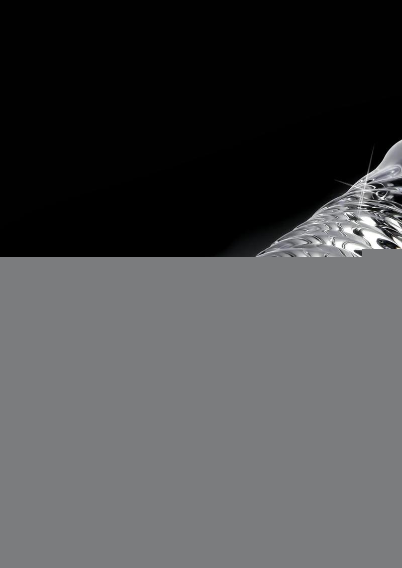 Icicles No. 61 Textured Glass G-Spot Dildo with Balls