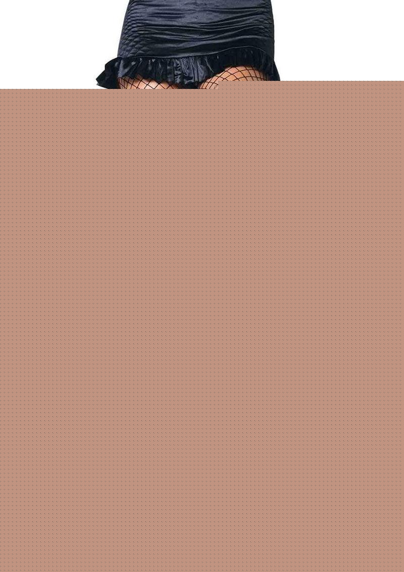 Leg Avenue Spandex Industrial Fishnet Pantyhose - Black - One Size