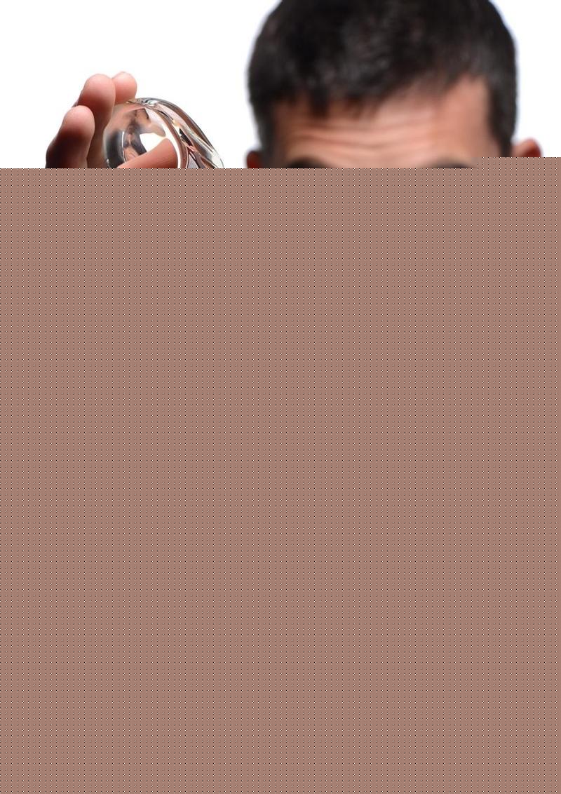 Master Series Brutus Glass Dildo Thruster