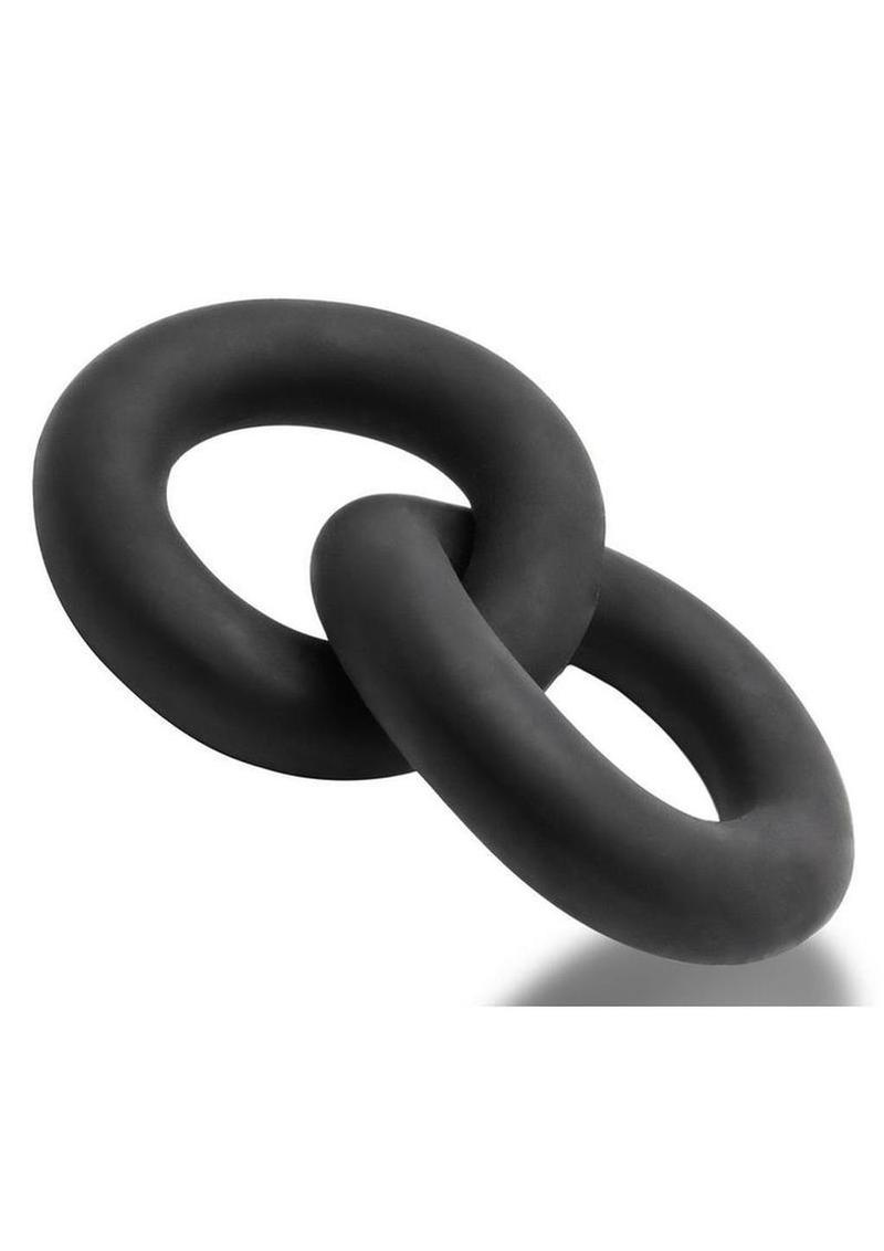 Oxballs Shackle Chained Linked Cock N Ball Rings Night Edition