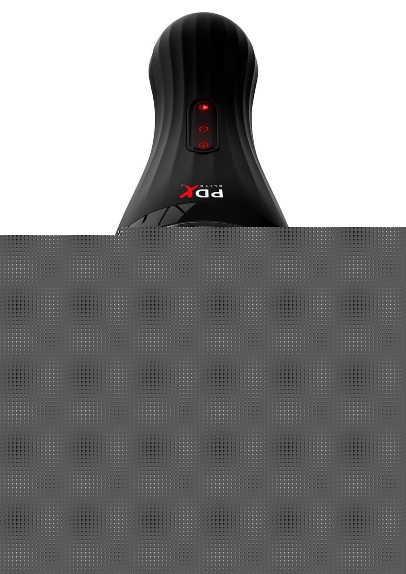 Pipedream Extreme Elite Rechargeable Talk Dirty Rotobator Masturbator - Pussy