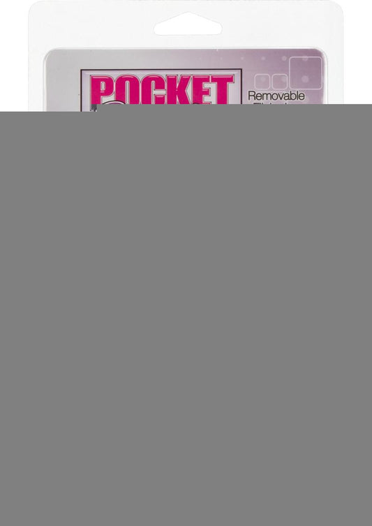 Pocket Exotics Snow Bunny Bullet - Clear - 4in