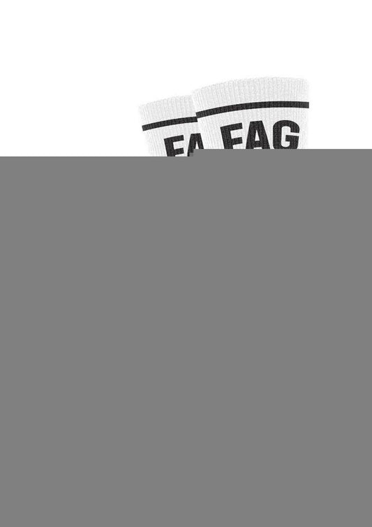 Prowler Red Fag Socks - Black/White