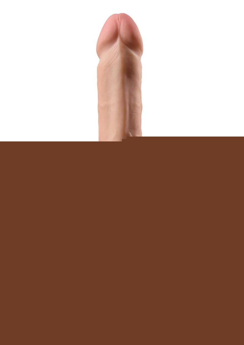 Real Feel Deluxe No. 12 Wallbanger Vibrating Dildo with Balls Waterproof