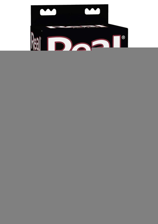 Real Feel Deluxe No. 3 Wallbanger Dildo - Black - 7in