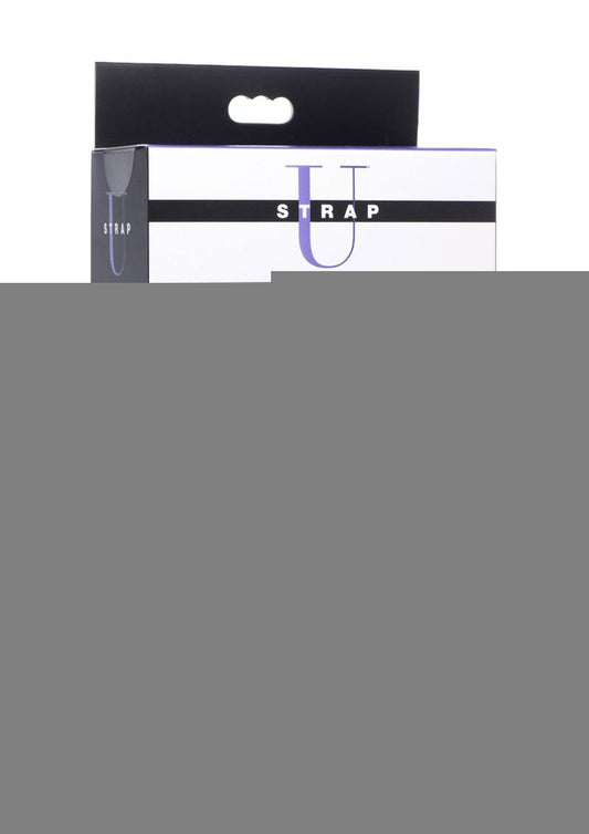 Strap U Lace Envy Black Crotchless Panty Harness - L/XL - Black