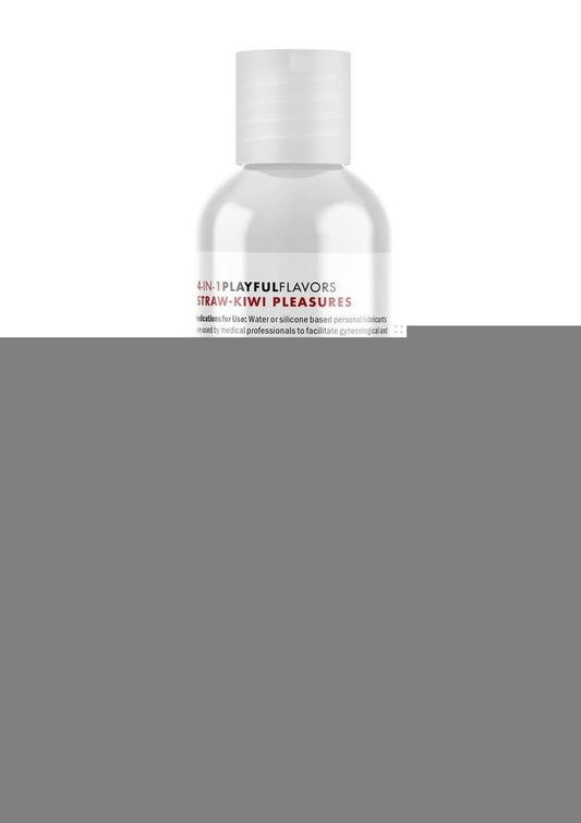 Swiss Nevy 4 In 1 Flavored Lubricant 1oz - Strawberry/Kiwi Pleasure