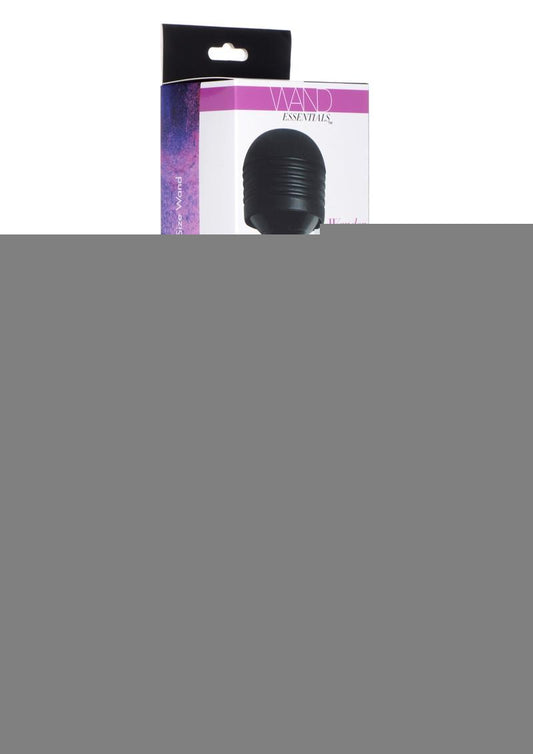 Wand Essentials Wander Wand Vibrating Multi-Speed Travel Size Wand - Black