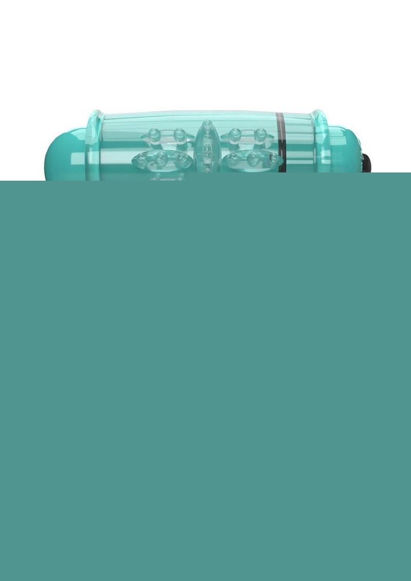 4t Double Wammy Silicone Rechargeable Dual Vibrating Couples Cock Ring - Green/Kiwi