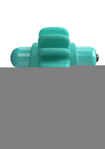 4t Skooch Vibrating Cock Ring with Clitoral Stimulator - Green/Kiwi