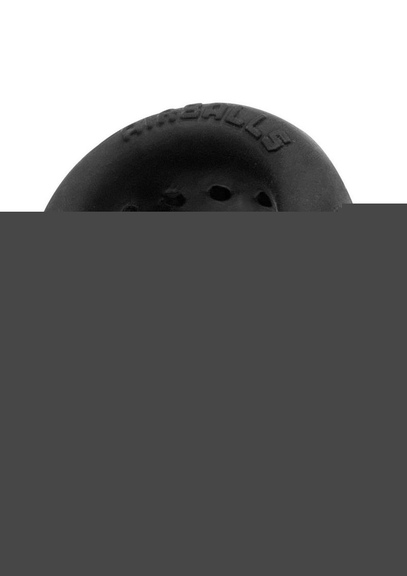 Airballs Air-Lite Silicone Ballstretcher - Black/Black Ice