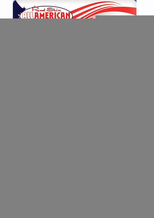 All American Whoppers Vibrating Dildo with Balls and Bullet - Brown/Chocolate - 8in