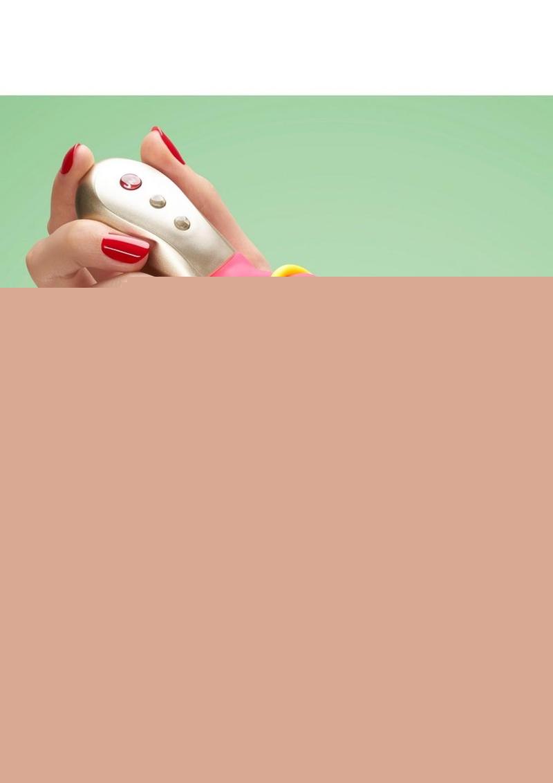 Amorino Silicone Vibrator with Clitoral Stimulator