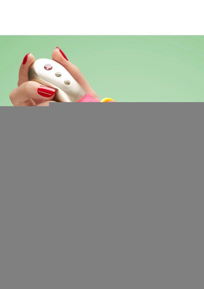 Amorino Silicone Vibrator with Clitoral Stimulator