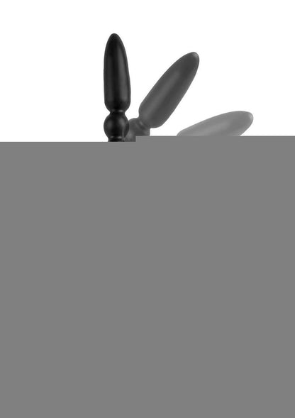 Anal Fantasy Collection Flexa Pleaser Power Beads Waterproof - Black - 7in