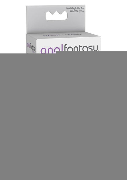 Anal Fantasy Collection Vibrating Mini Anal Teazer Waterproof - Black - 3.5in