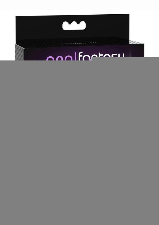 Anal Fantasy Elite Auto-Throb Rechargeable Silicone Inflatable Vibrating Plug - Black