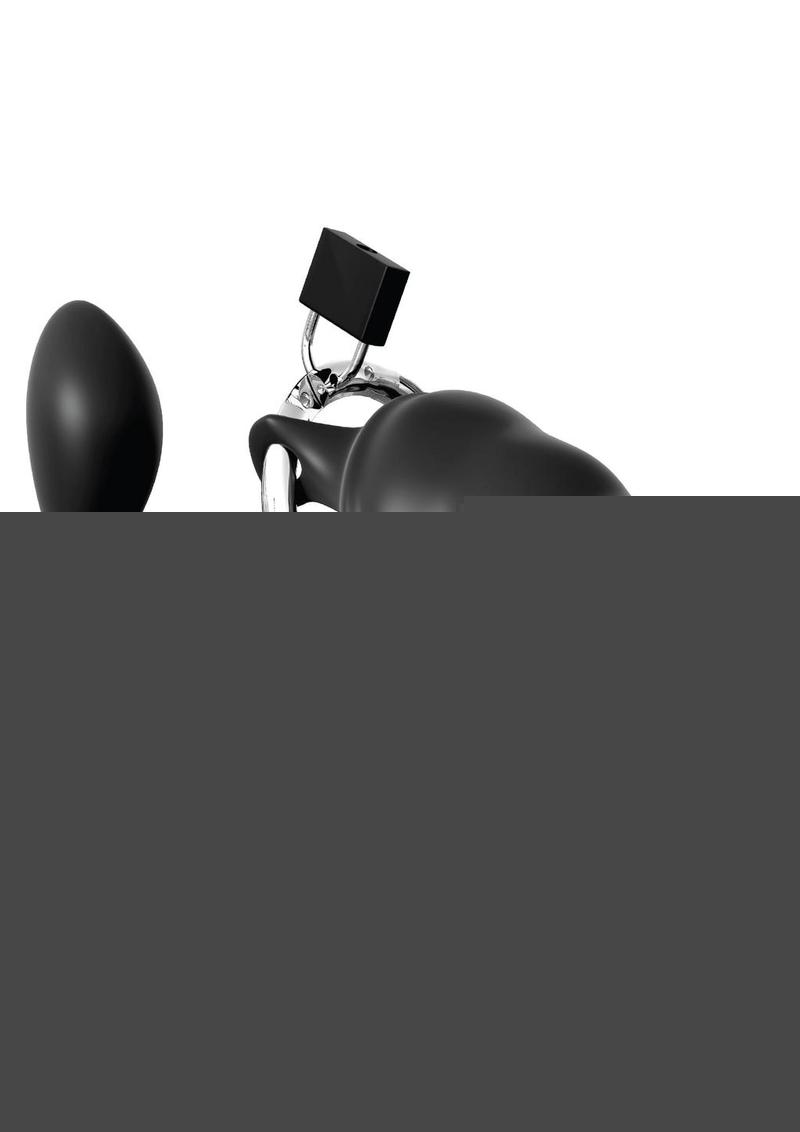 Anal Fantasy Elite Silicone Ass Gasm Cock Blocker Chastity Cage