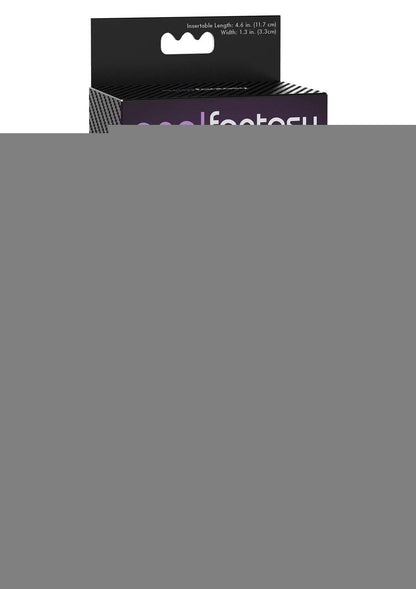 Anal Fantasy Elite Silicone Rechargeable P Motion Massager Waterproof - Black