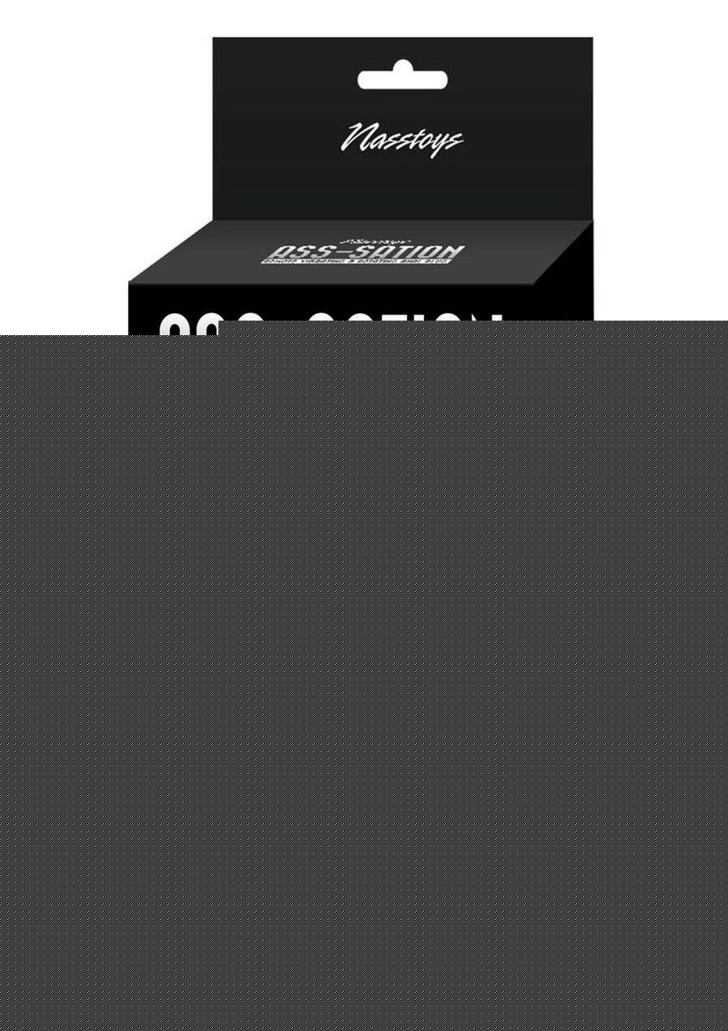 Ass-Sation Remote Vibrating and Rotating Rechargeable Silicone Anal Plug - Black