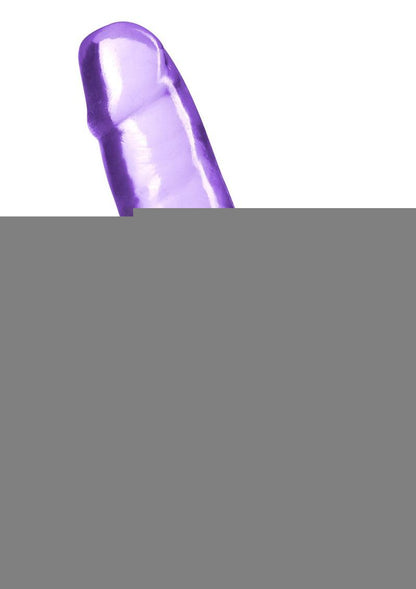 B Yours Plus Hard N' Happy Realistic Dildo - Purple - 5.5in