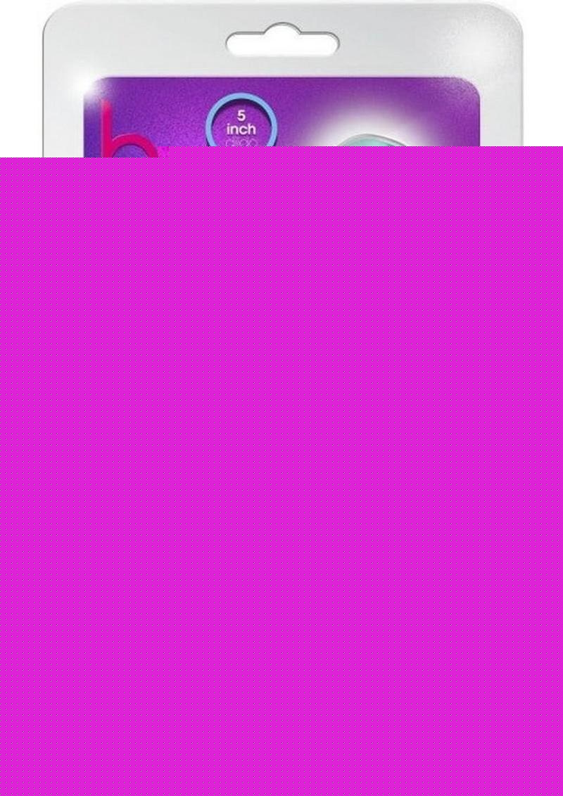 B Yours Plus Hard N' Happy Realistic Dildo - Teal - 5.5in