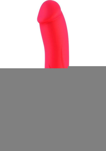 Big Boss G5 Vibrating Silicone Dildo - Pink
