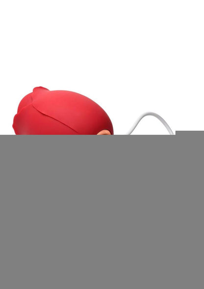 Bloomgasm Mystic Rose Rechargeable Silicone Sucking and Vibrating Clitoral Stimulator