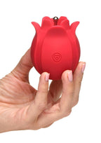 Bloomgasm Orchids Wild Rechargeable Silicone Vibrating Pinpoint Rose Tickler