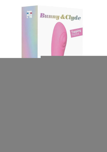 Bunny and Clyde Rechargeable Silicone Rabbit Vibrator - Pink/Pink Passion