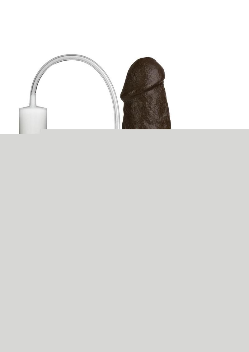 Bust It Squirting Dildo - Black - 8.5in