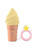 Cand'ice Rechargeable Silicone Clitoral Stimulator - Vanilla Pop - Vanilla