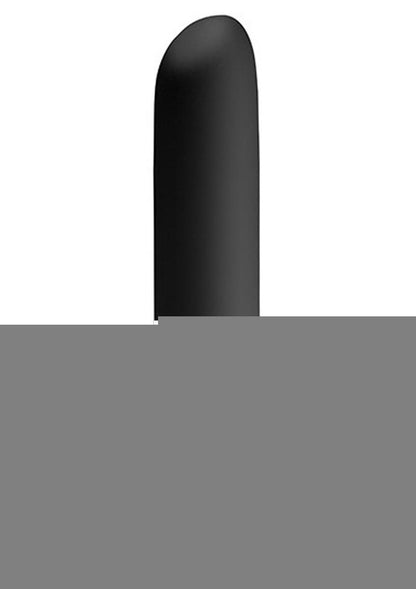 Chaiamo Rechargeable Silicone Vibrator - Black