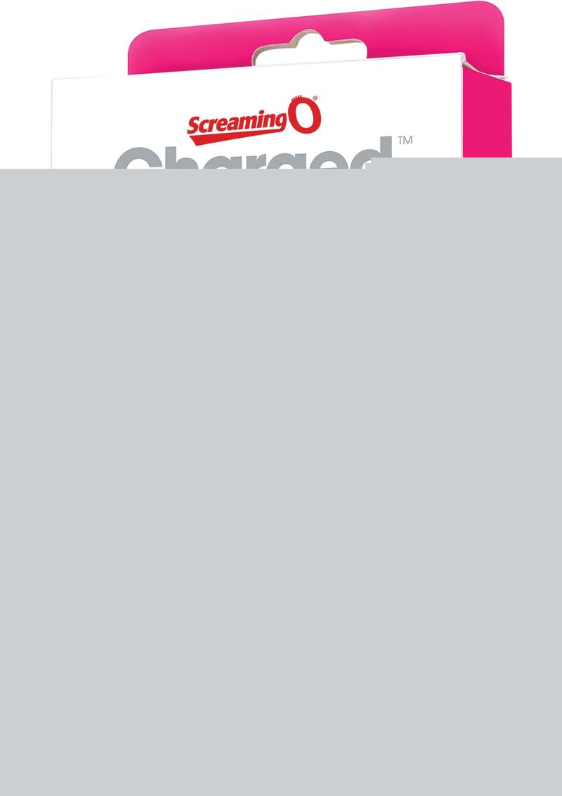 Charged Fing O Rechargeable Finger Mini Vibrator Waterproof - Pink