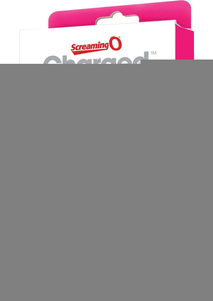 Charged Fing O Rechargeable Finger Mini Vibrator Waterproof - Pink