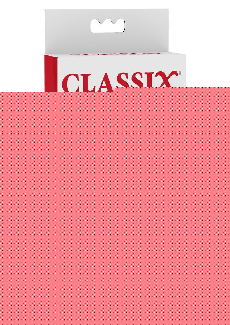 Classix Dual Vibrating Head Teaser with Remote Control - Black/Clear/Smoke