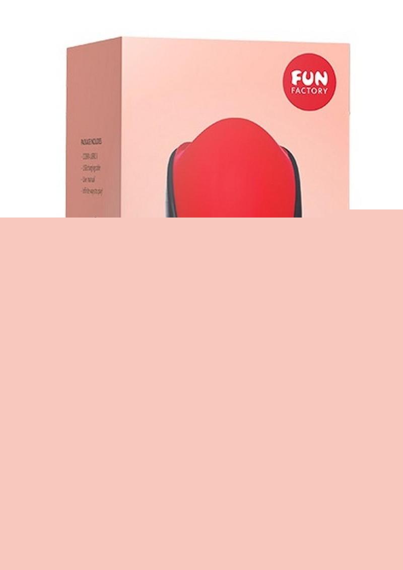 Cobra Libre II Silicone Penis Head Masturbator - Black/Red