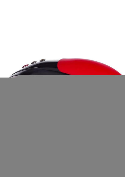 Cobra Libre II Silicone Penis Head Masturbator - Black/Red