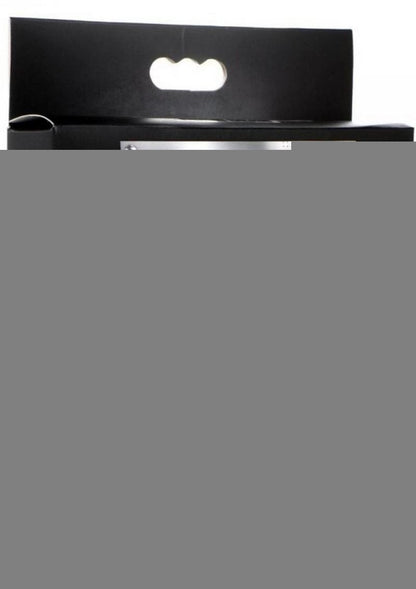 Cock Gear Leather Speed Snap Cock Ring - Metal/Red