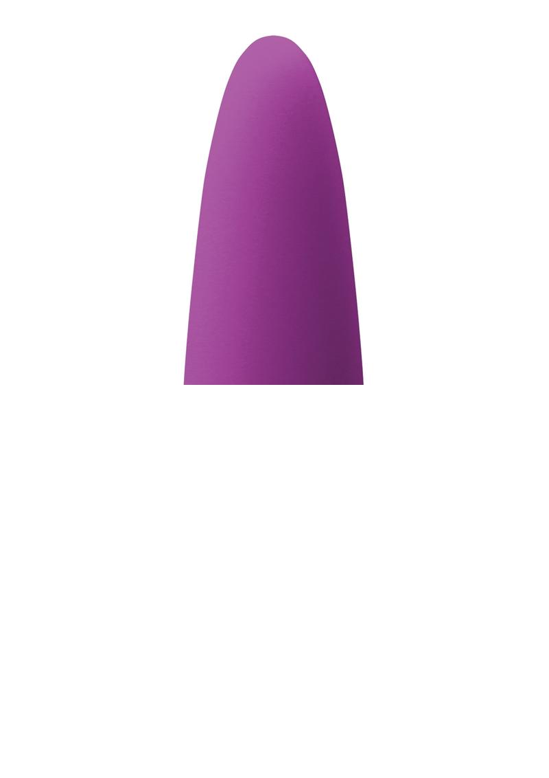 Colours Pleasure Plug Silicone Butt Plug - Purple - Small