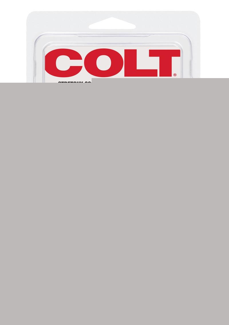 Colt Vibrating Stud Cock Ring - Black/Smoke