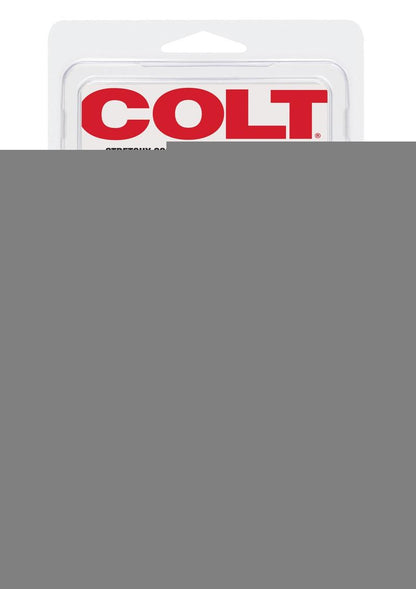 Colt Vibrating Stud Cock Ring - Black/Smoke