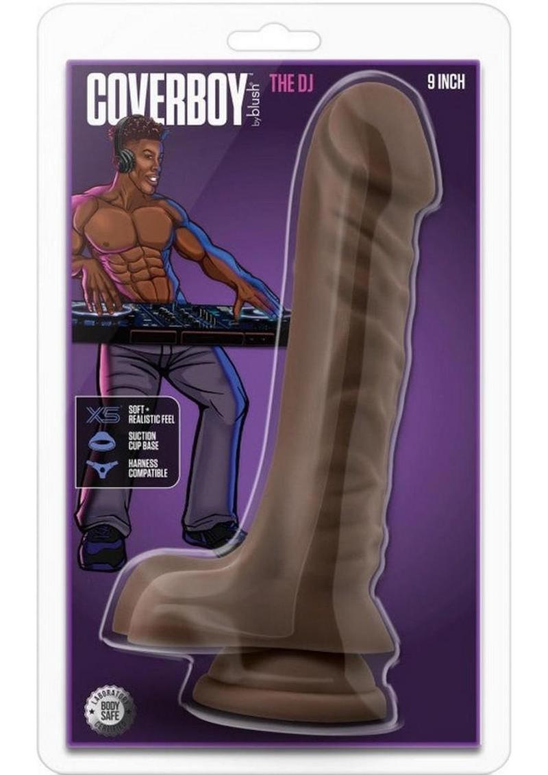 Loverboy The DJ Dildo - Chocolate - 9in