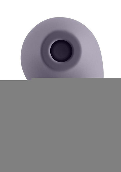 Desire Tresor Rechargeable Silicone Clitoral Stimulator - Gray/Grey