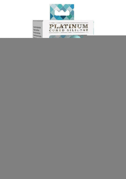 Dillio Platinum Slim Seven Silicone Dildo - Teal - 7in